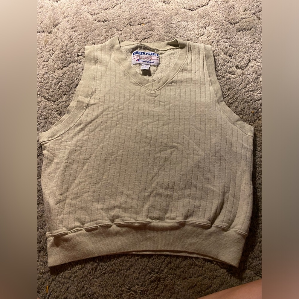 vintage champion fleece sweater